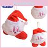 Cute Star Kirby Plush Keychain Stuffed Doll For Kids Xmas Gift