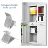 10Pcs Cabinet Shelf Clips Metal Heavy Duty Support Sturdy File Cabinet Accessories for Shelving and Bookcase Metal Clips