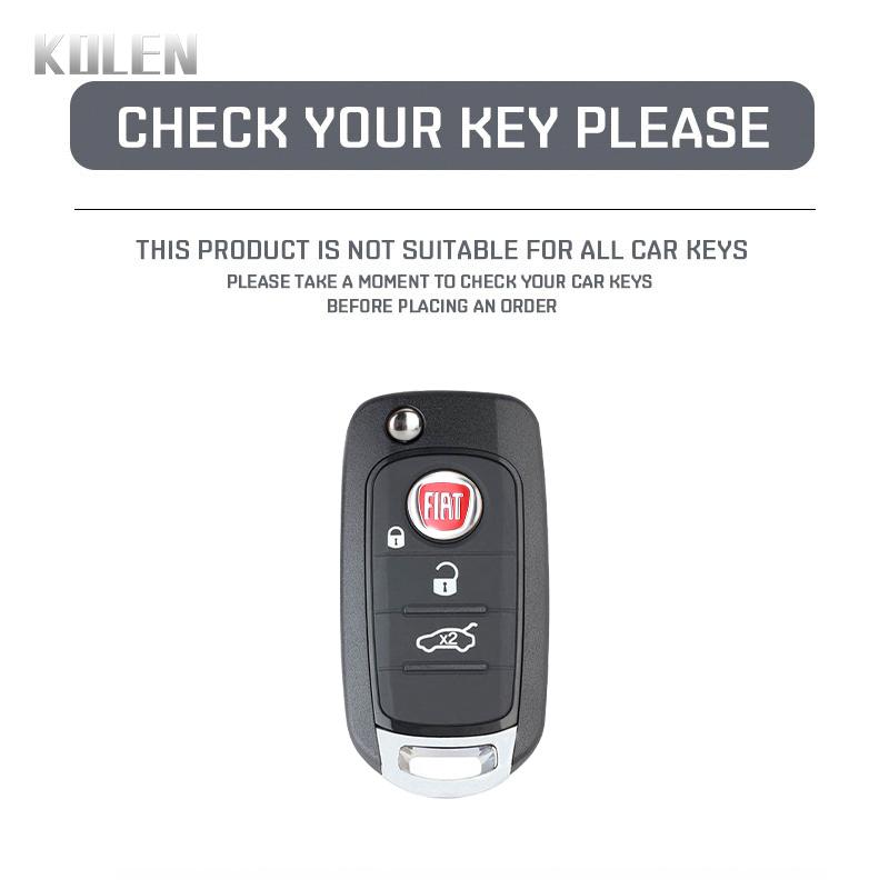 Tpu Car Folding Key Case Cover Shell For Fiat Tipo Toro Nuovo Freedom 500X Doblo Argo Grazie Protector Holder Fob Accessories