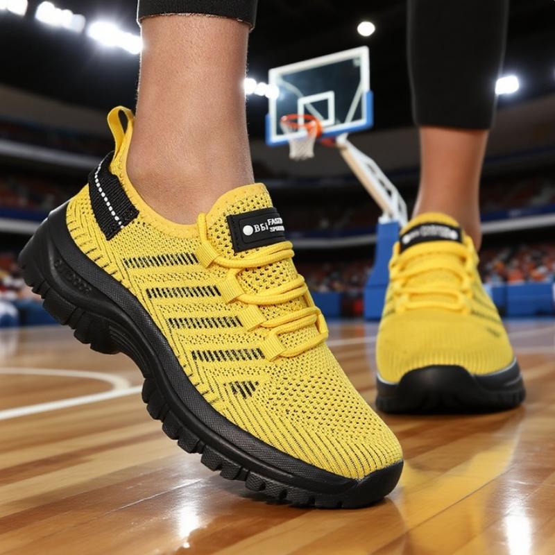 Women'S Anti Slip Sneakers Breathable Vulcanize Outdoor Shoe Tenis De Luxo Feminino Fashionable Jogging Trainers  Women Shoe