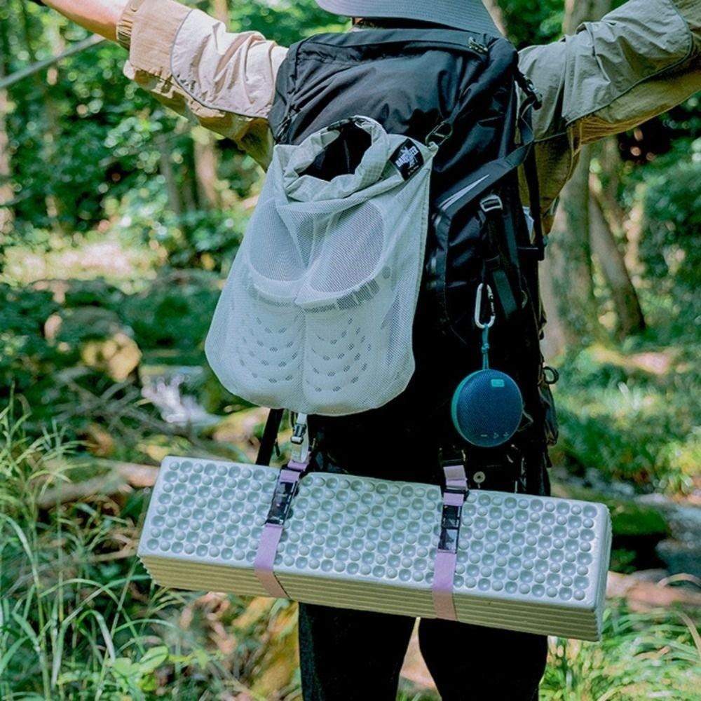 Breathable Hiking Shoe Storage Bag Dirt-proof Outdoor Expansion Bag Camping Use