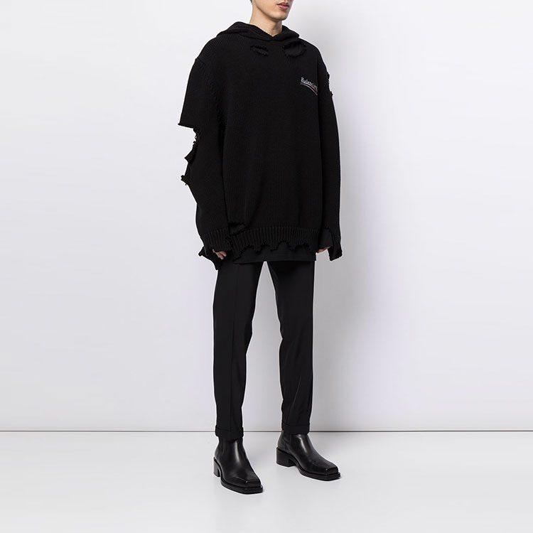 Balenciaga Sweater Unisex Black 662718T32121069