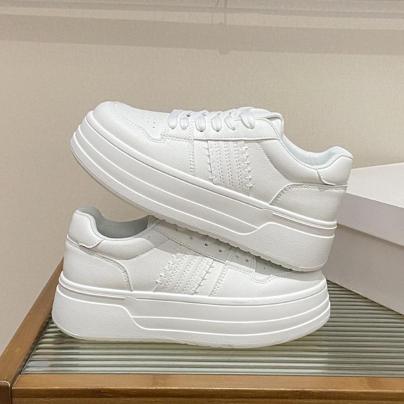 

2025 маленькие белые туфли женские весенние новые корейская версия ins студентки досуг спорт универсальные кеды уличный стиль BK6901 40 белый
