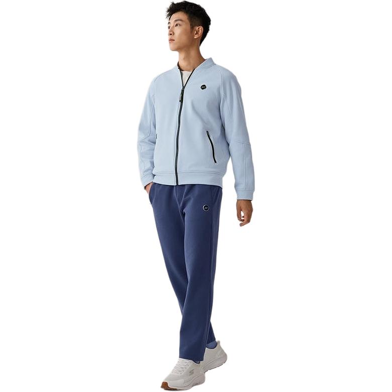 Skechers Comfortable Casual Soft Straight Leg Knitted Sports Pants Men bottoms P425M078-02MZ