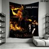 Name Custom DARK SOULS Wall Tapestry Aesthetic Wall Hanging Printed Fabric Blanket Decorative Tapestries for Bedroom Living Room Home Decor