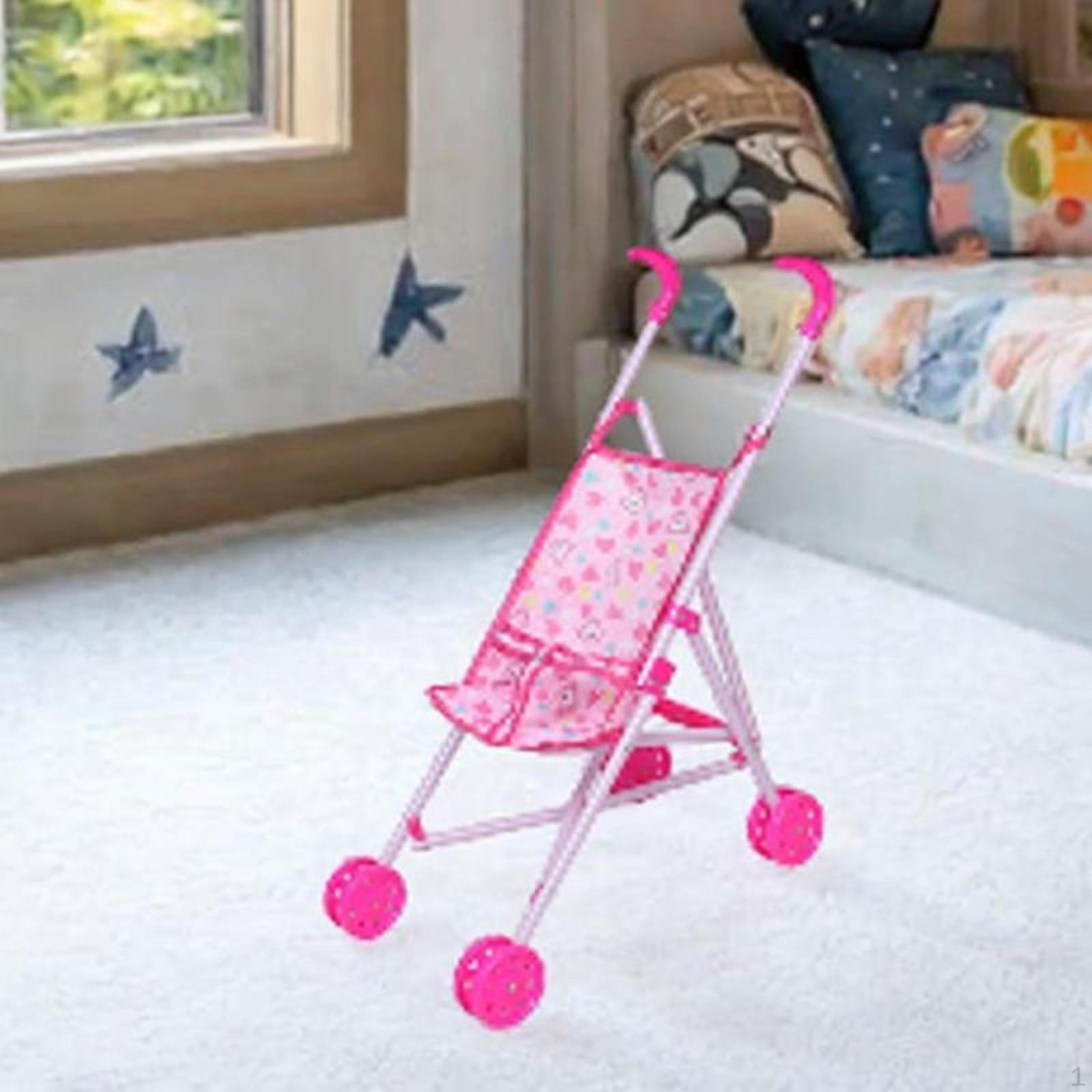 

Детская кукольная коляска, ролевые игры, украшение кукольного домика для маленьких девочек, интерактивная детская игрушка-тележка Style A