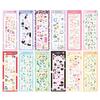 Creative Circus Glitter Decorative Stickers Scrapbook Diy Junk Journal Aesthetics Happy Planning Stationery Sticker