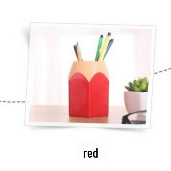 Large Capacity Dustproof Creative Pen Holder for Desk Storage