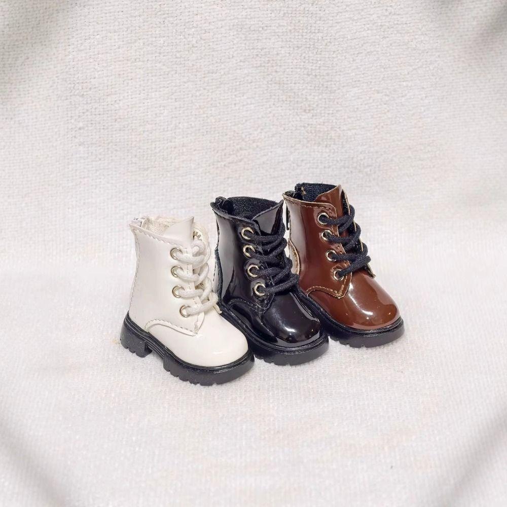 Dress Up BJD Doll Shoes PU Leather 1/4 Doll Shoes Casual Doll Boots Kids Toy