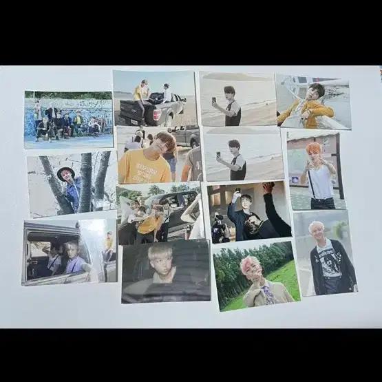 BTS Butterfree RiDream printed photos, 11 sheets in a bundle