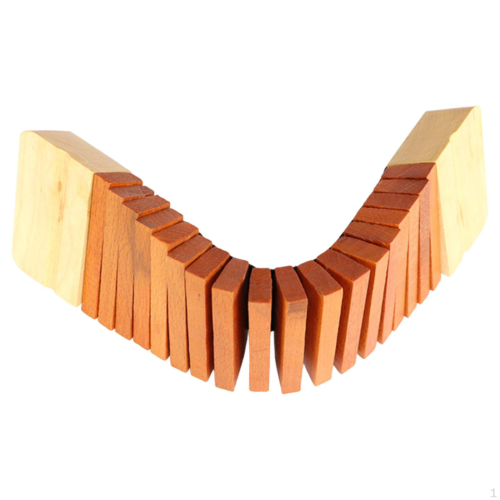 

Kids Wood Educational Percussion Instrument Music Teaching Tool Sturdy Accessory for School and Home