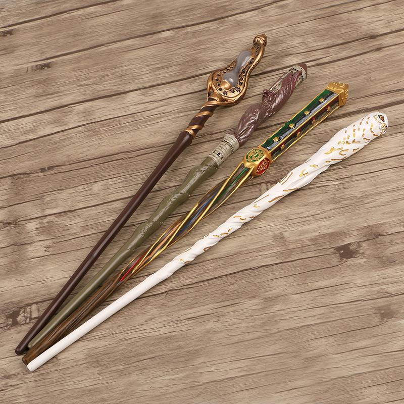 Movie Peripherals Metal Core Magic Wands Collectible Ornaments Cosplay Props Best Birthday Gift For Girls And Boys