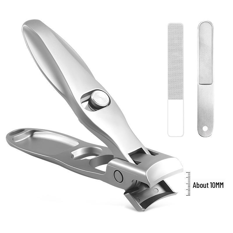 

Stainless Steel Large Mouth Anti-Splash Nail Clipper Gift Set