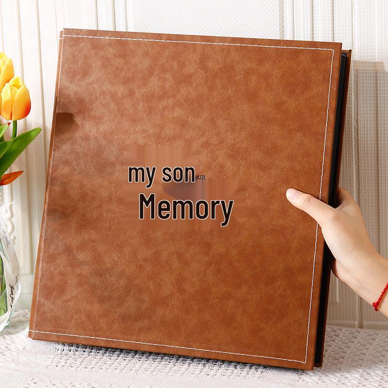 Φωτογραφικό Άλμπουμ 6 ιντσών: 1000 Φύλλα, Μεγάλης Χωρητικότητας, Αναμνηστικό Δερμάτινο Ένθετο για Ζευγάρια & Οικογένειες για Φωτογραφίες 5 ιντσών