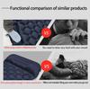 40D Nylon Waterproof Ultralight 1-2 Person Summer Camping Mat with Built-in Pump Portable & Compact for Hiking Outdoor Adventure