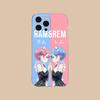 ReZero Rem Ram Clear TPU Mobile Case for iPhone 17 16 15 14 13 12 11 X XR XS Air Pro Max Plus Mini Colorful Cover