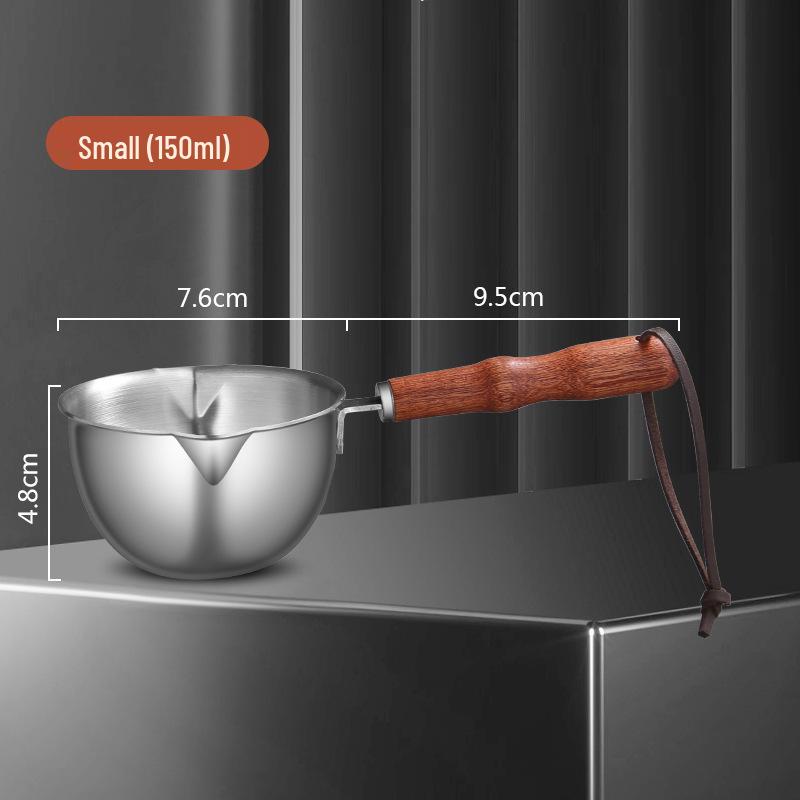 304 Stainless Steel Mini Oil Pot for Cooking and Drizzling