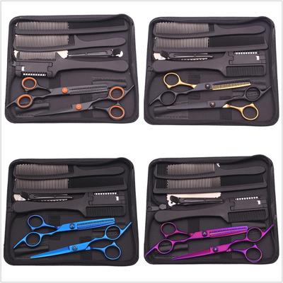 High-Quality Hairdressing Scissors Set: Straight & Thinning Shears for Apprentice & Home Use