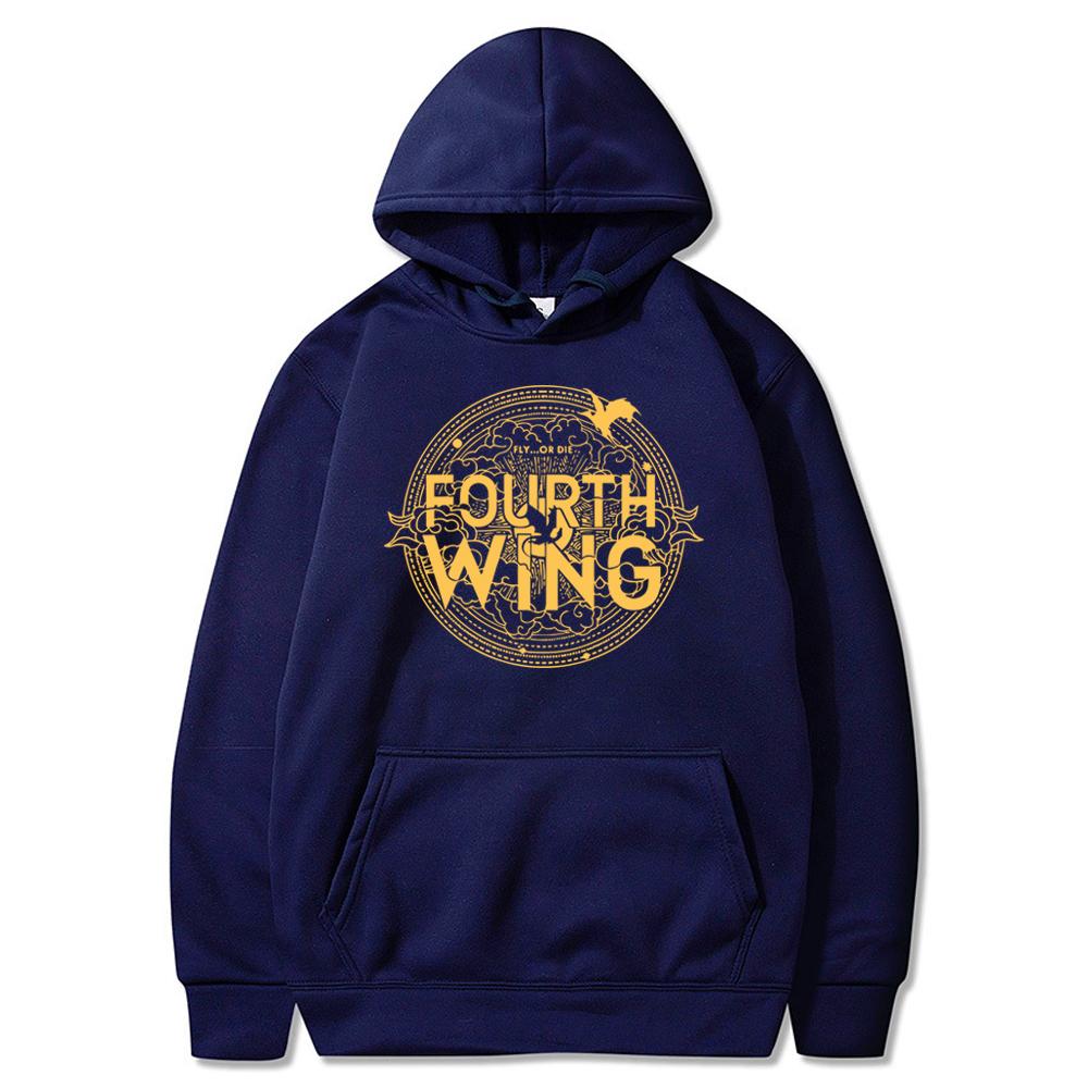 Basgiath War College Hoodie Fourth Wing Shirt Dragon Rider Violet Sorrengail Hooded Sweatshirt Book Lover Hoodies Gift for Fans