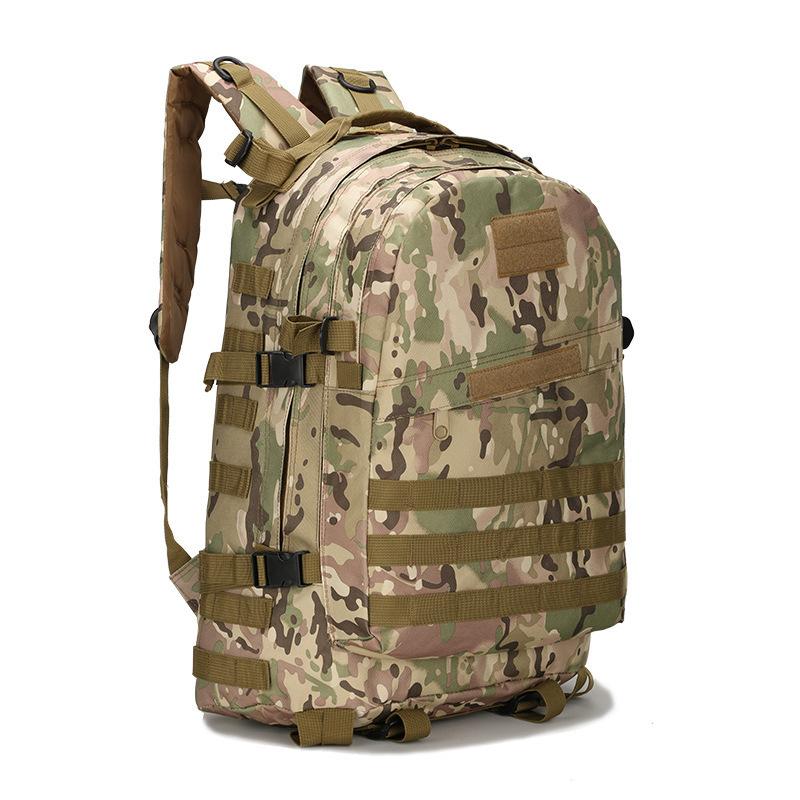 Unisex Outdoor Military Rucksacks Tactical Backpack Army Molle Waterproof Bags Sports Travel Camping Trekking Hiking Fishing Camouflage 3D Bags