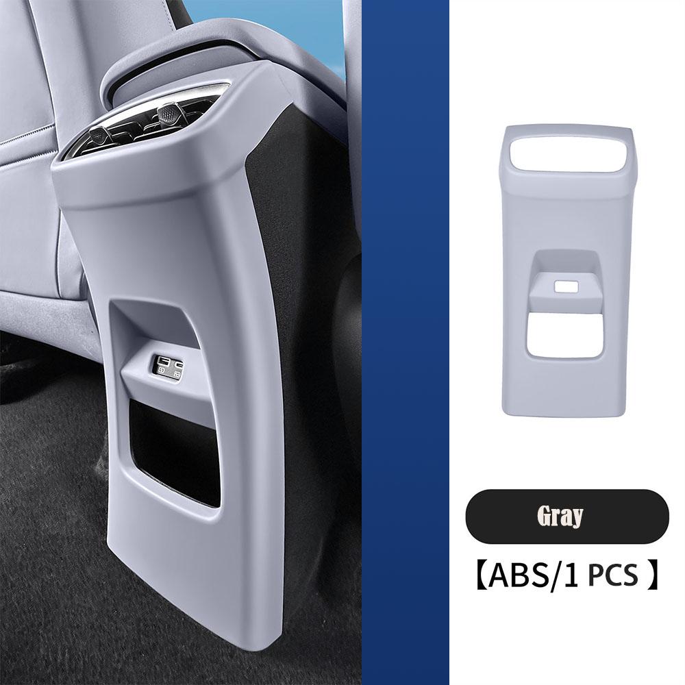 For BYD Sea Lion 06 DM-I/EV Rear Exhaust Vent Anti Kick Cover Frame Original Car Color Interior Modification Car Supplies