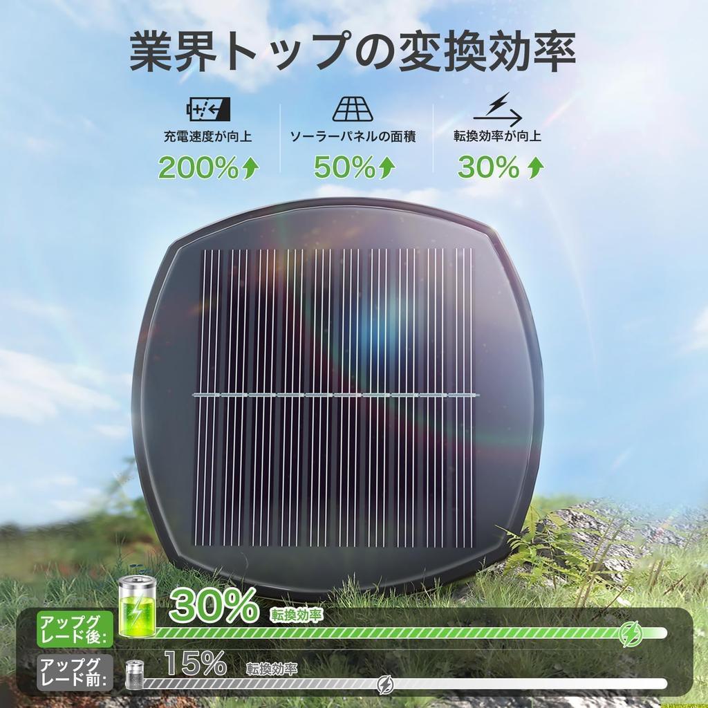 BITPOTT Solar Outdoor Automatic Garden Lights of IP65 3 Garden Path Suitable for Flower and Landscapes Lights, On/Off, (Set 8), Waterproof, Stylish,