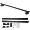 Roof Rack Cross Bars, Compatible with 2011-2021 Jeep Grand Cherokee with Grooved Side Rails, 200lbs Load Capacity, Aluminum Crossbars with Locks, for
