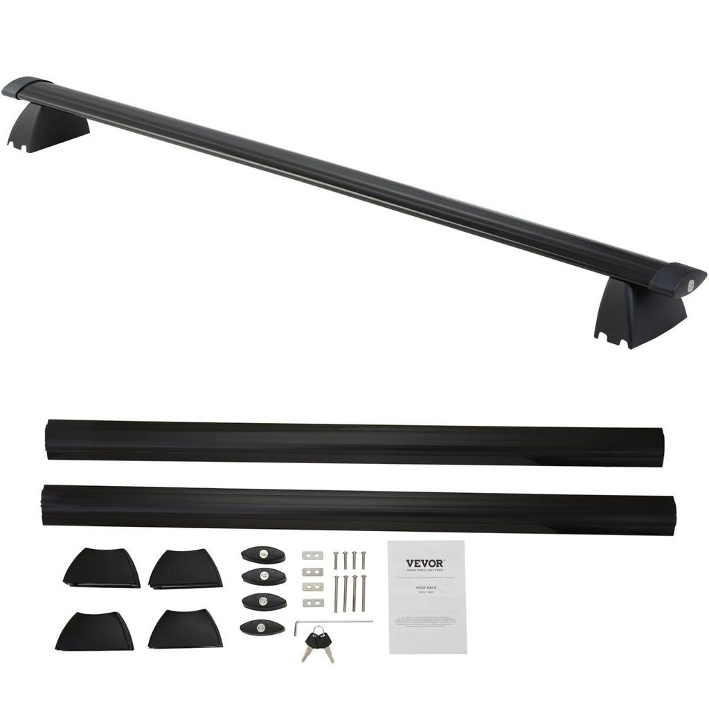 Roof Rack Cross Bars, Compatible with 2011-2021 Jeep Grand Cherokee with Grooved Side Rails, 200lbs Load Capacity, Aluminum Crossbars with Locks, for