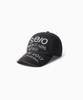 SIO Distressed Vintage Cap Black