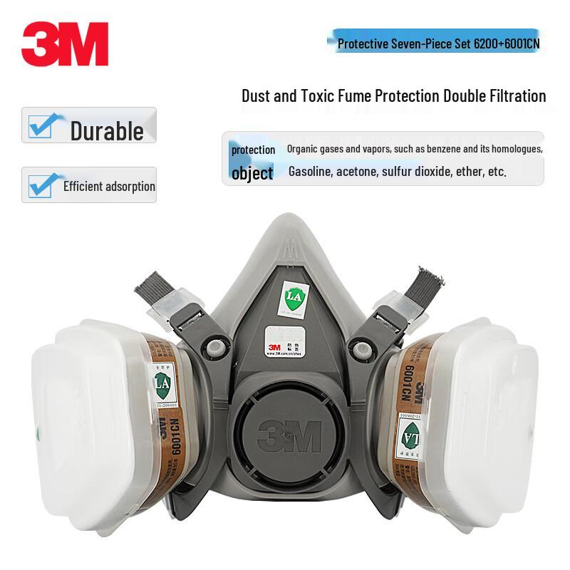 3M 6200 Half Facepiece Respirator Kit