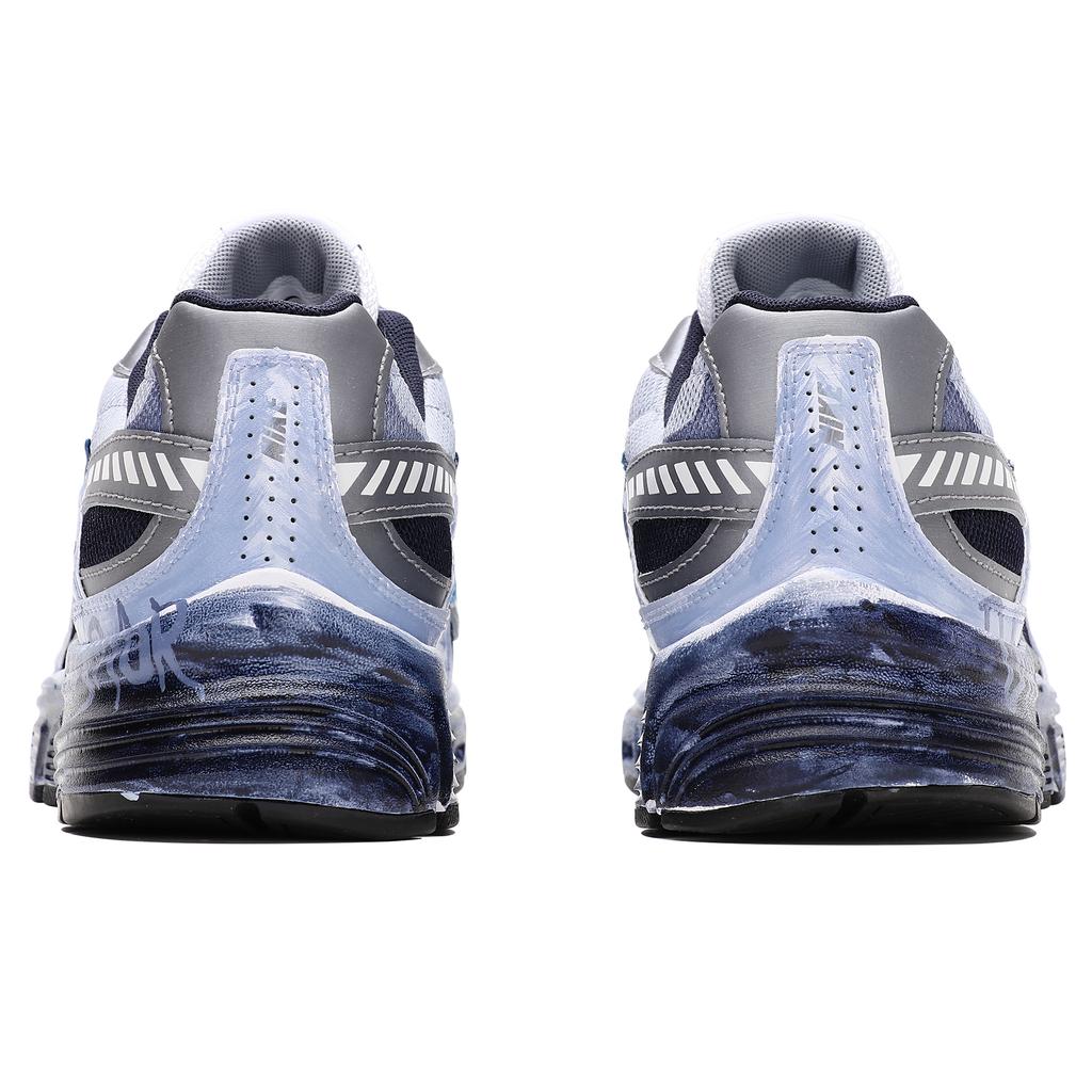 Nike Initiator Abrasion Resistant Abrasion Resistant Low top Casual Running Shoes Men's Gray Purple 394055-101(TeamThree-)