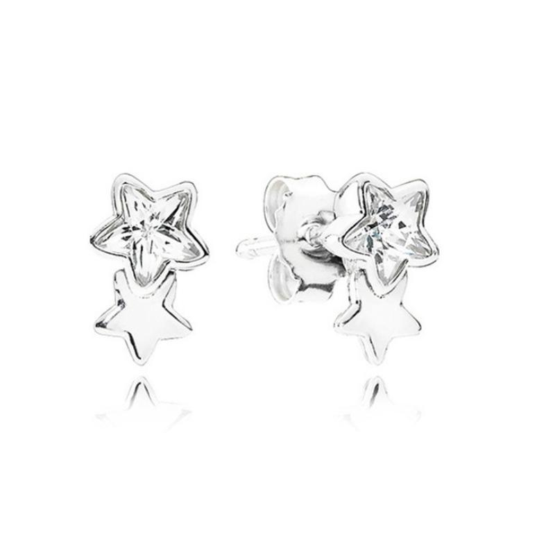 Kenora Jewelry 2023 Popular Women 'S Bracelet 925 Sterling Silver Earrings Suitable For Fashion Diy Bead Necklace Gift Jewelry