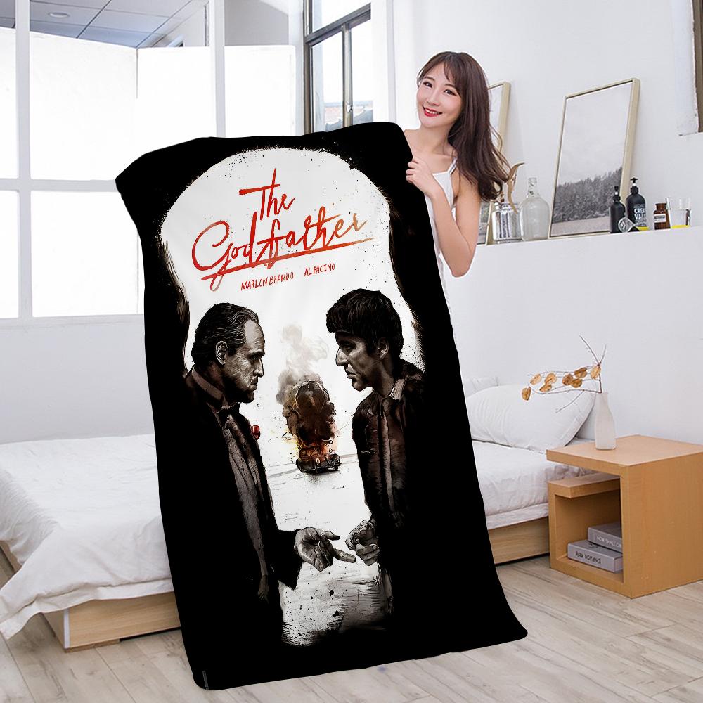 The Godfather Big Microfiber Beach Towels Quick Dry Towel Sand Beach Towels Pool Towel for Travel Swim Pool Yoga