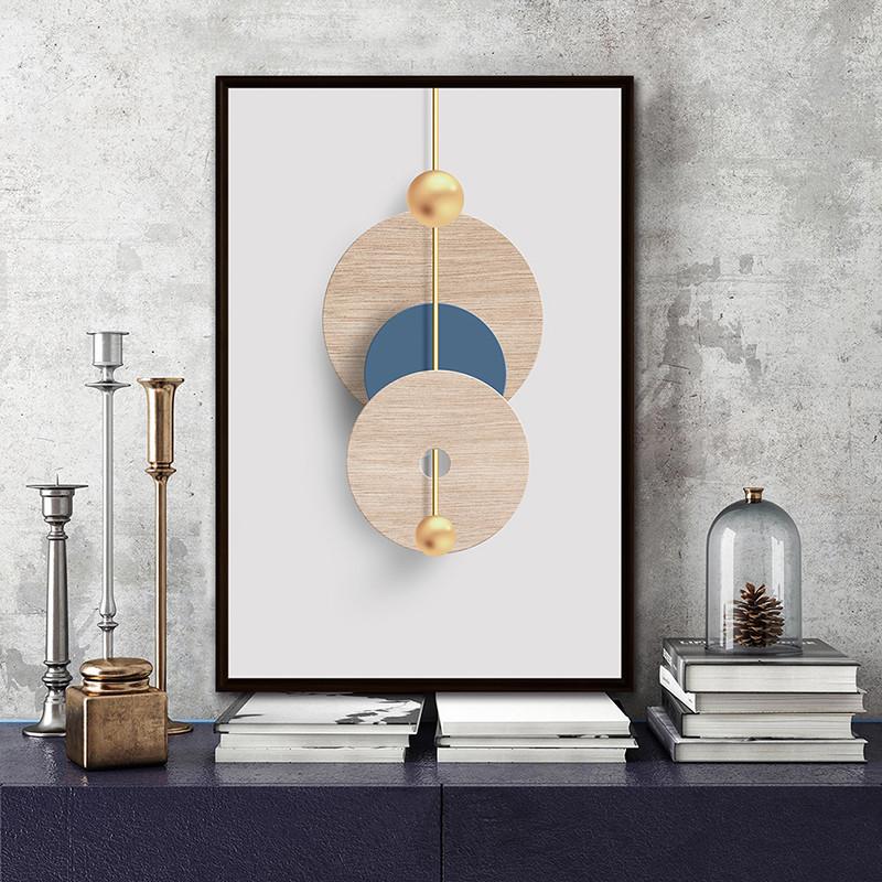 Minimalist Abstract Wall Poster Modern Style Canvas Print Texture Painting Interior Room Decoration Wall Art Picture