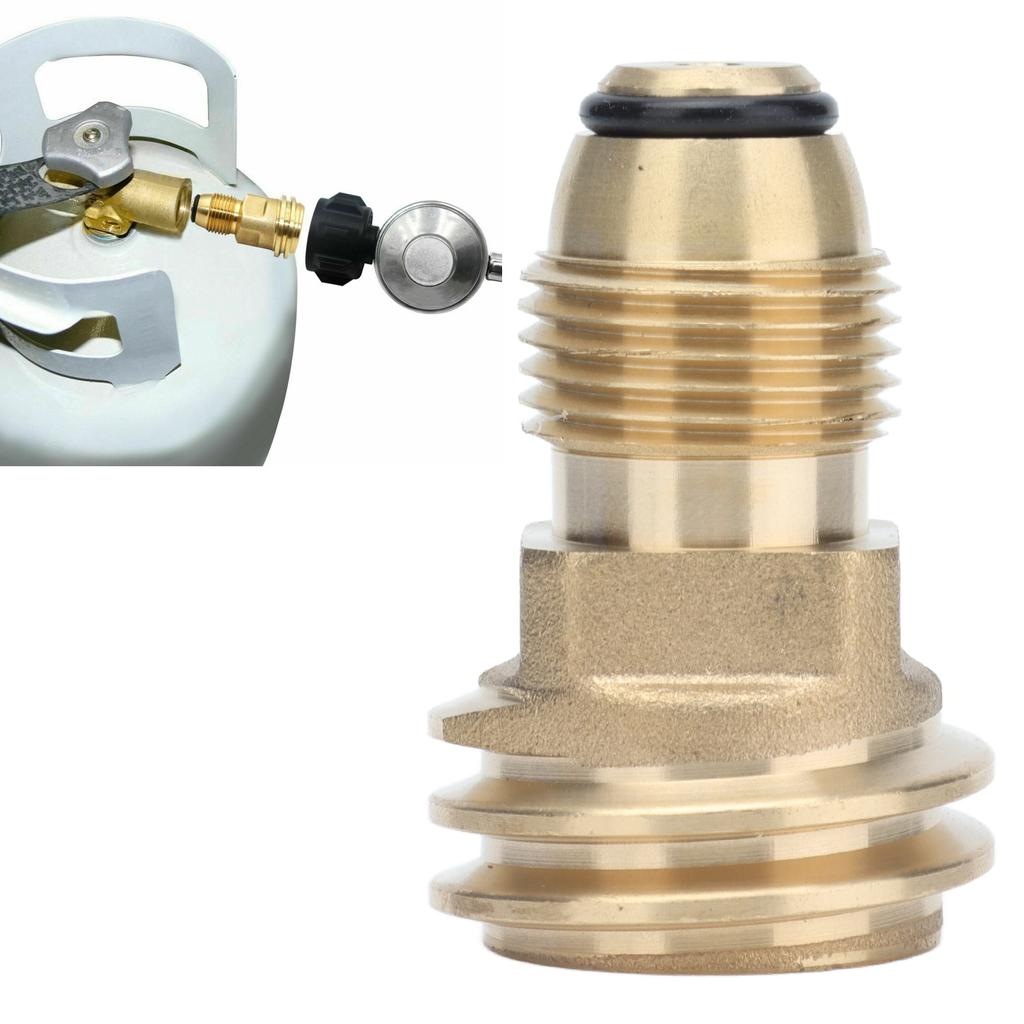 Propane  Adapter Propane  Brass Fittings Adapter Converts LP  POL Service Valve to QCC1 Type1 Hose