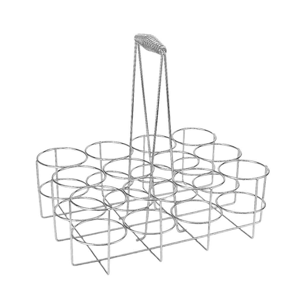 Bottle Carrier Beer Carrier,Holds Up To 12 Bottles Storage Orgnizer Water Rack Stand