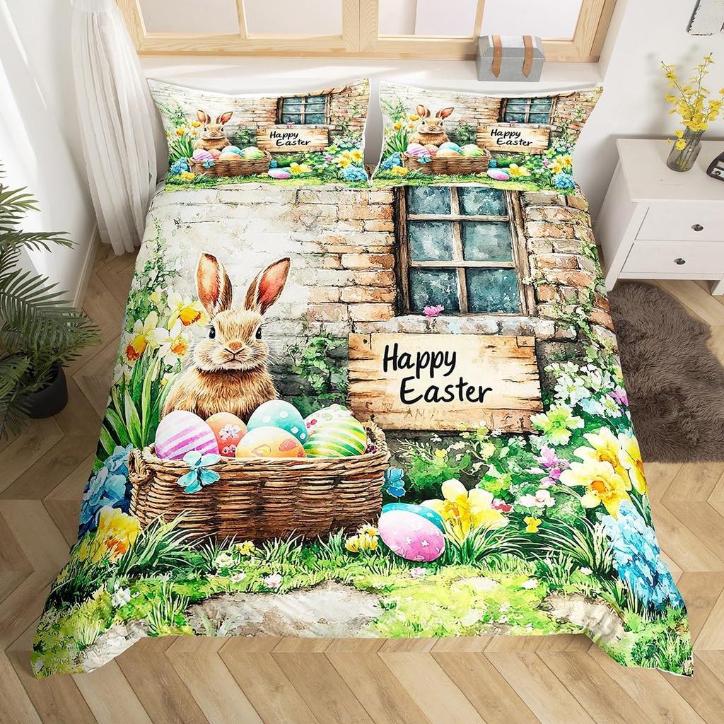 Comforter Geometric Plaid Cute Bow Queen King Size For Adults And Teens Cartoon Animal Footprint Bow Bedding Set 3 Piece Set