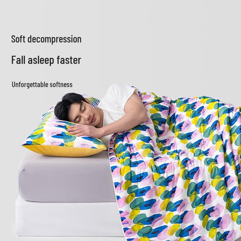 

Aimeijia Color Party Summer Cooling Quilt