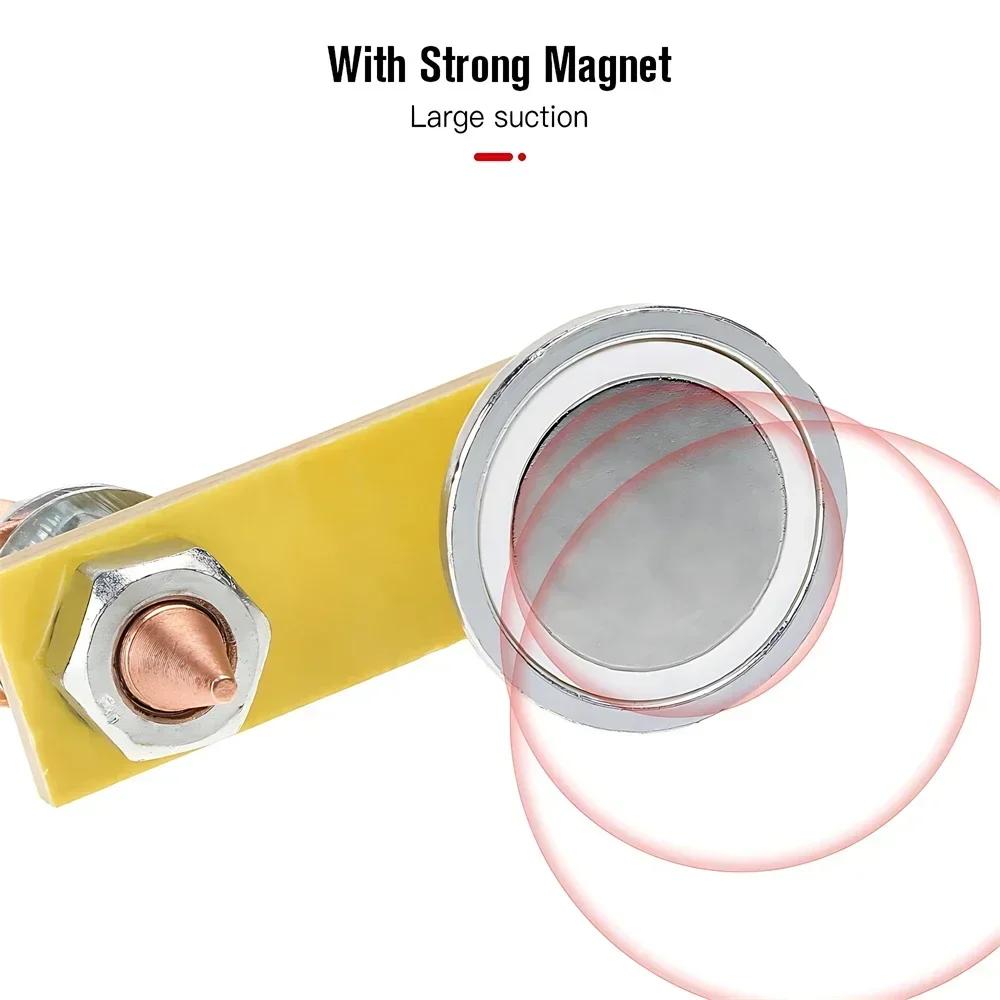 Welding Magnet Head Tail Welding Stability Strong Magnetic Large Suction Single Absorbable Weight 3KG Support Clamp Holder Home