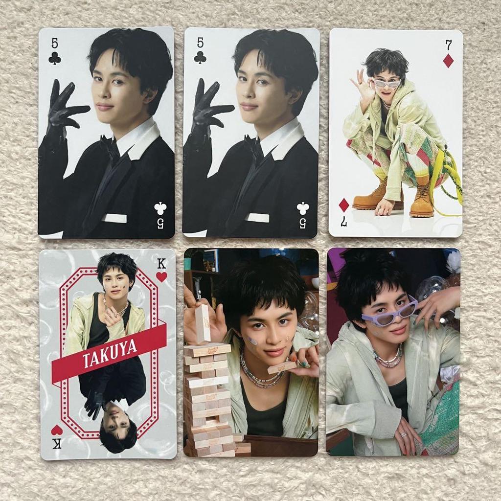 [USED] Takuya AwA AwA Trump Trading Cards