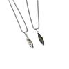 Vintage Wishing Stone Necklace Trendy Men'S Personality Neutral Wind Meteorite Color Matching Pendant Cool Men'S Hip Hop Sweater Chain