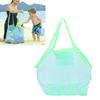 Mesh Beach Bag Multipurpose Large Capacity Foldable Beach Toy Bag for Beach Pool Outdoor Travel Gym