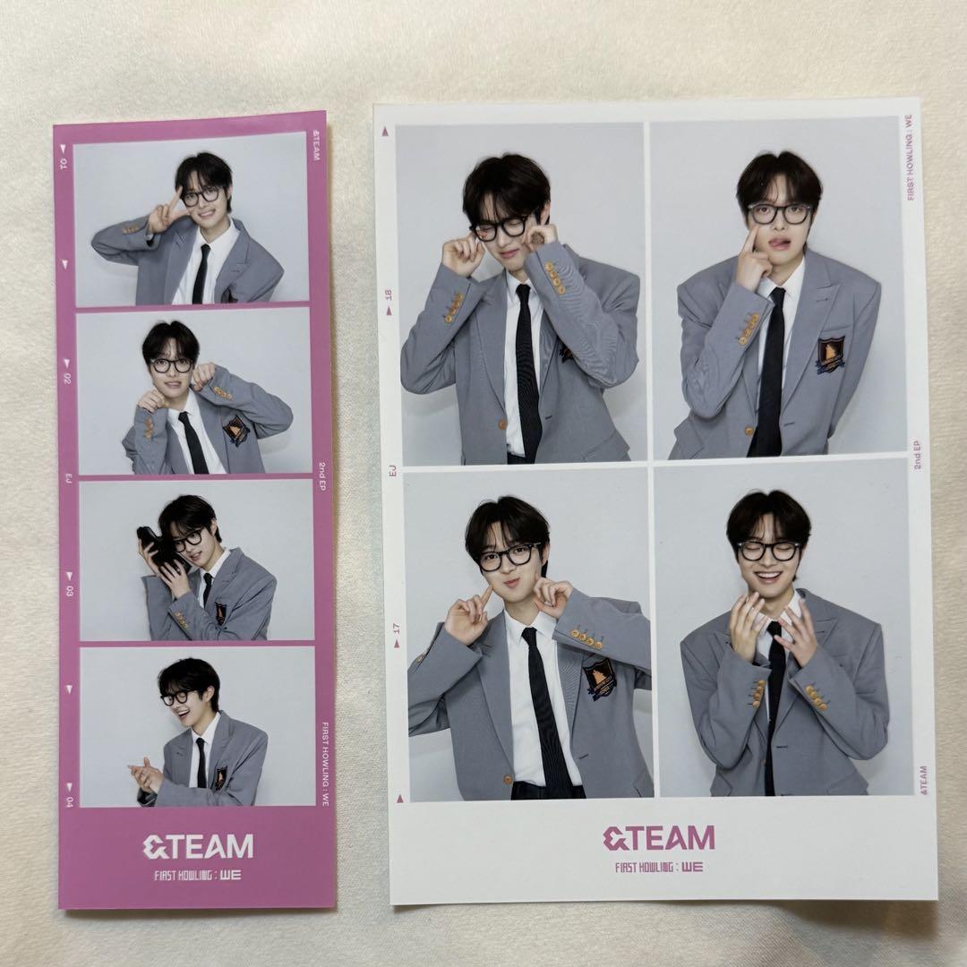 

[USED] &TEAM Wiju Rakidoro Life 4 Cut Trading Card