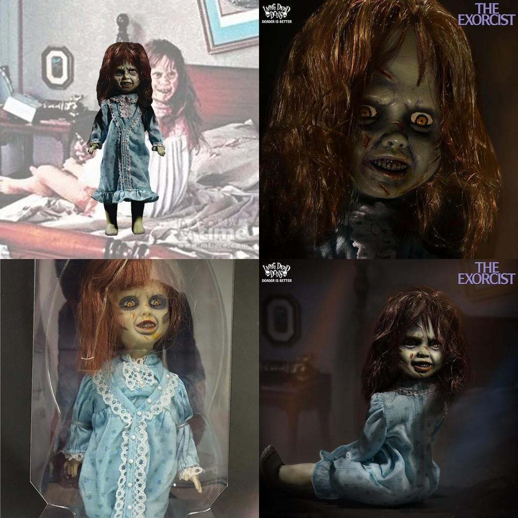 10-Zoll Exorzist Orcist Handwerksmodell Figur Cartoon-Stil PVC-Material