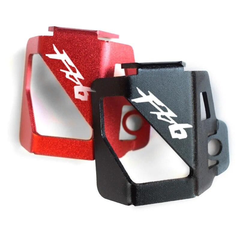 For Yamaha FZ6 FZ-6 FZ6R ZF6N  FAZER Aluminum Alloy Accessories Motorcycle Rear Brake Fluid Reservoir Protective Cover