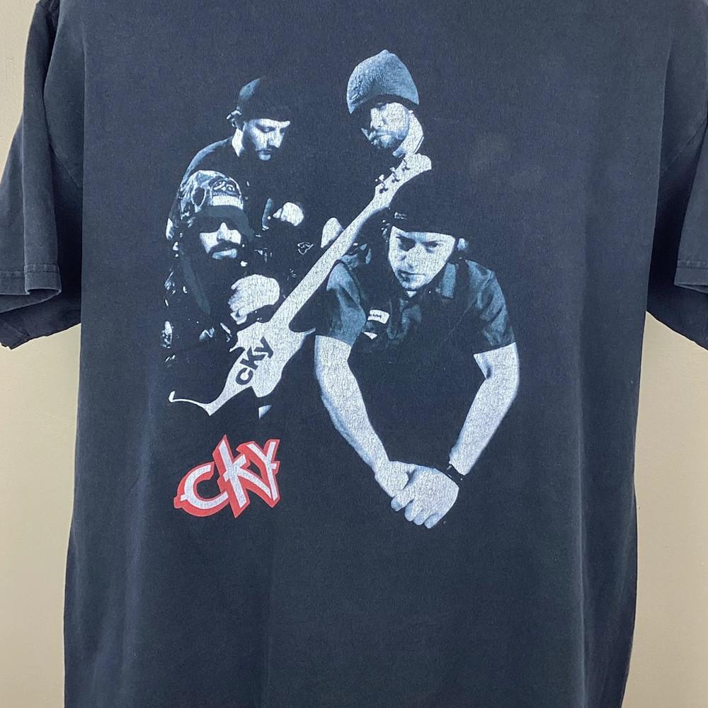

VTG CKY Rock Band black T-shirt short sleeve All sizes JJ5162 3XL
