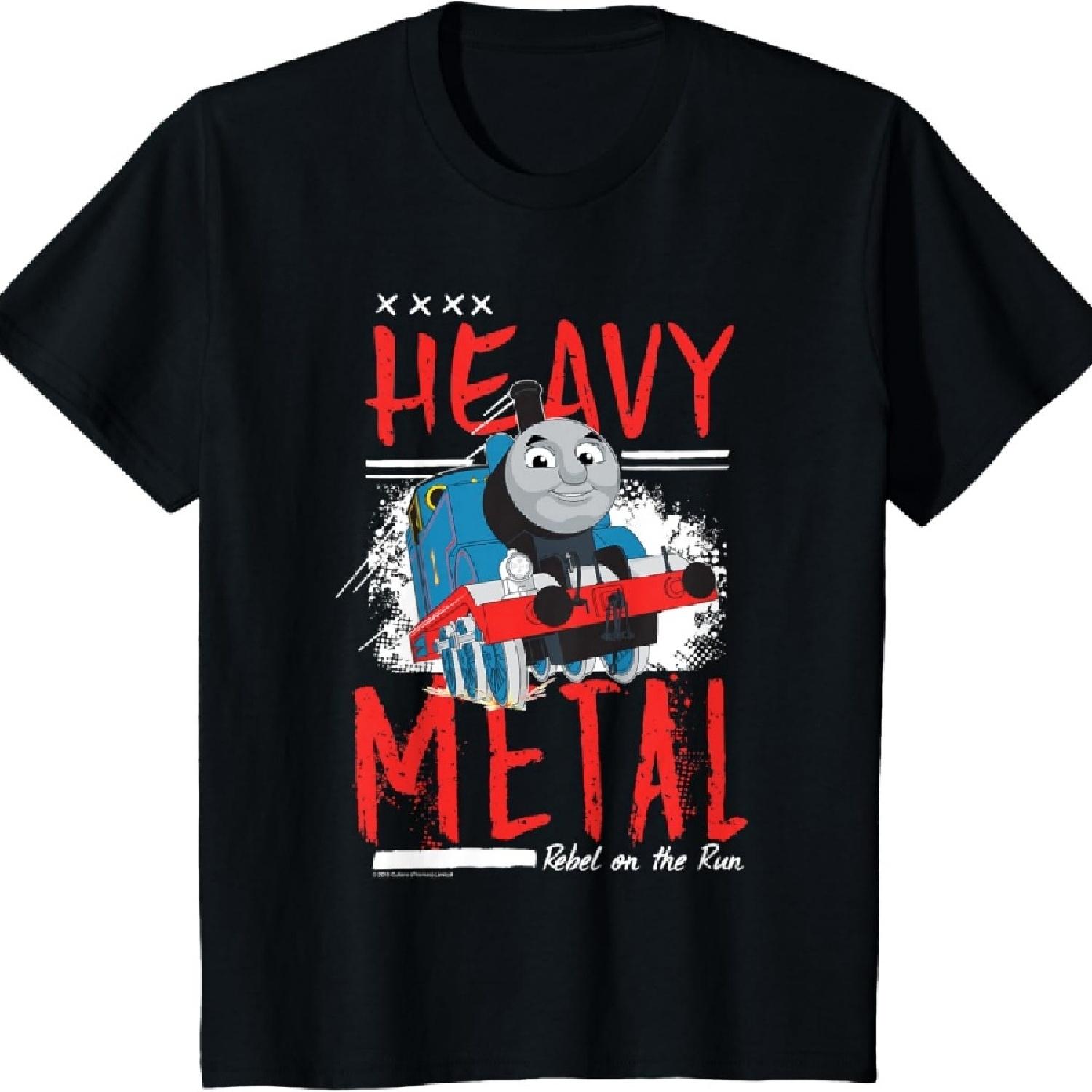 

Детская футболка Thomas & Friends - Хеви-метал XXXXXL чёрный