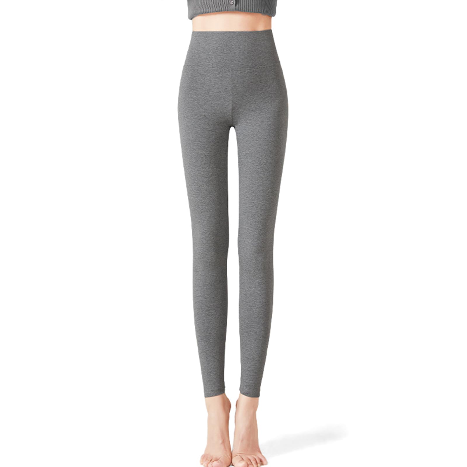

Warm Innerwear for Plus Cotton Blend High Slimming F0082 [EnjoIt] Women, Sizes, Antibacterial, Leggings, Waist, Medium/Lightweight, Thermal,