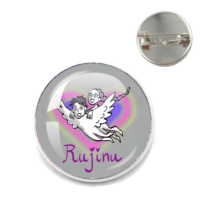 Popular Kpop Movie D-Demon H-Hunters Anime Button Pin Handmade Brooch For Clothes Cartoon Badge Backpack Decoration