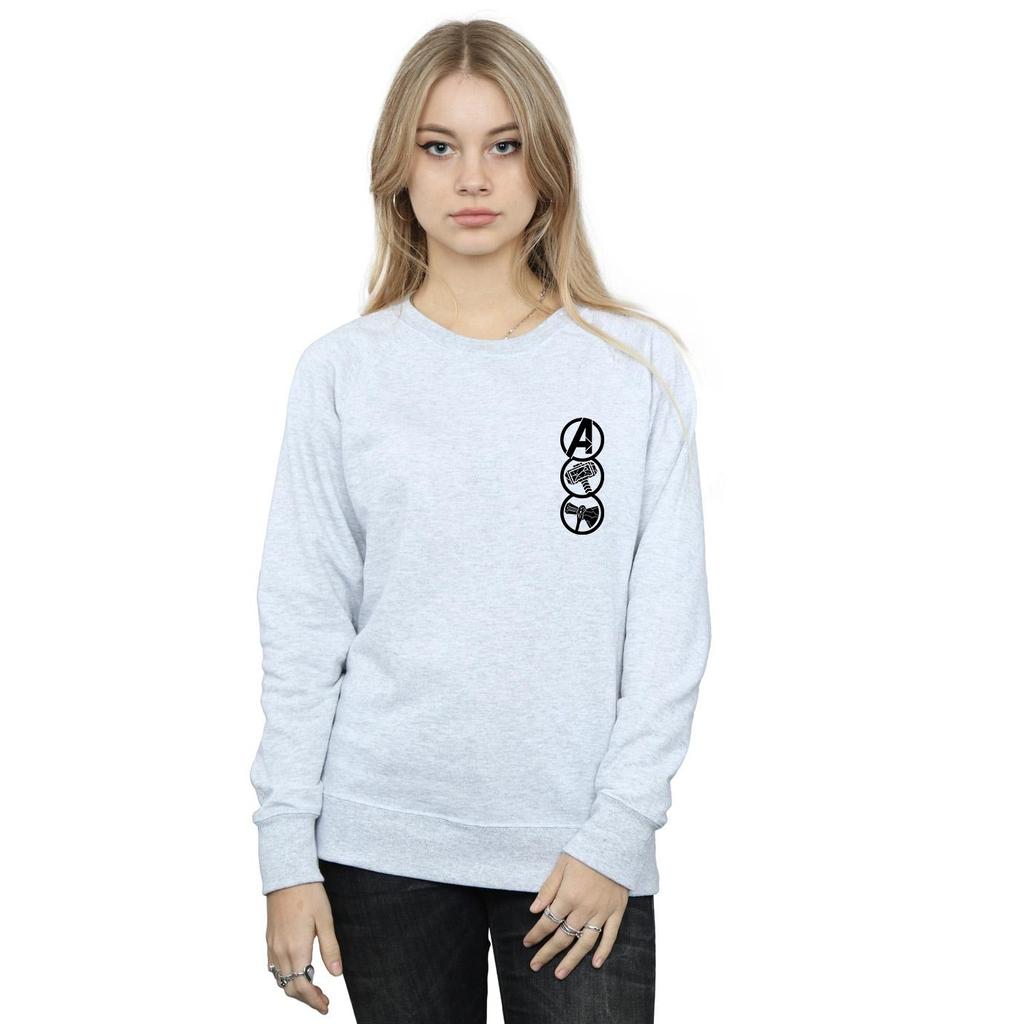 Marvel Womens/Ladies Thor Love And Thunder Icons Sweatshirt